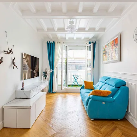 Auteuil Gericault - Appt Haussmannien Climatise Daire